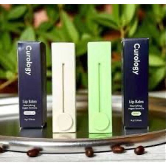 CUROLOGY - NWT - Lip Balm Bundle of 3 (2 Mint and1 Vanilla). One-Handed Tubes - Picture 16 of 16